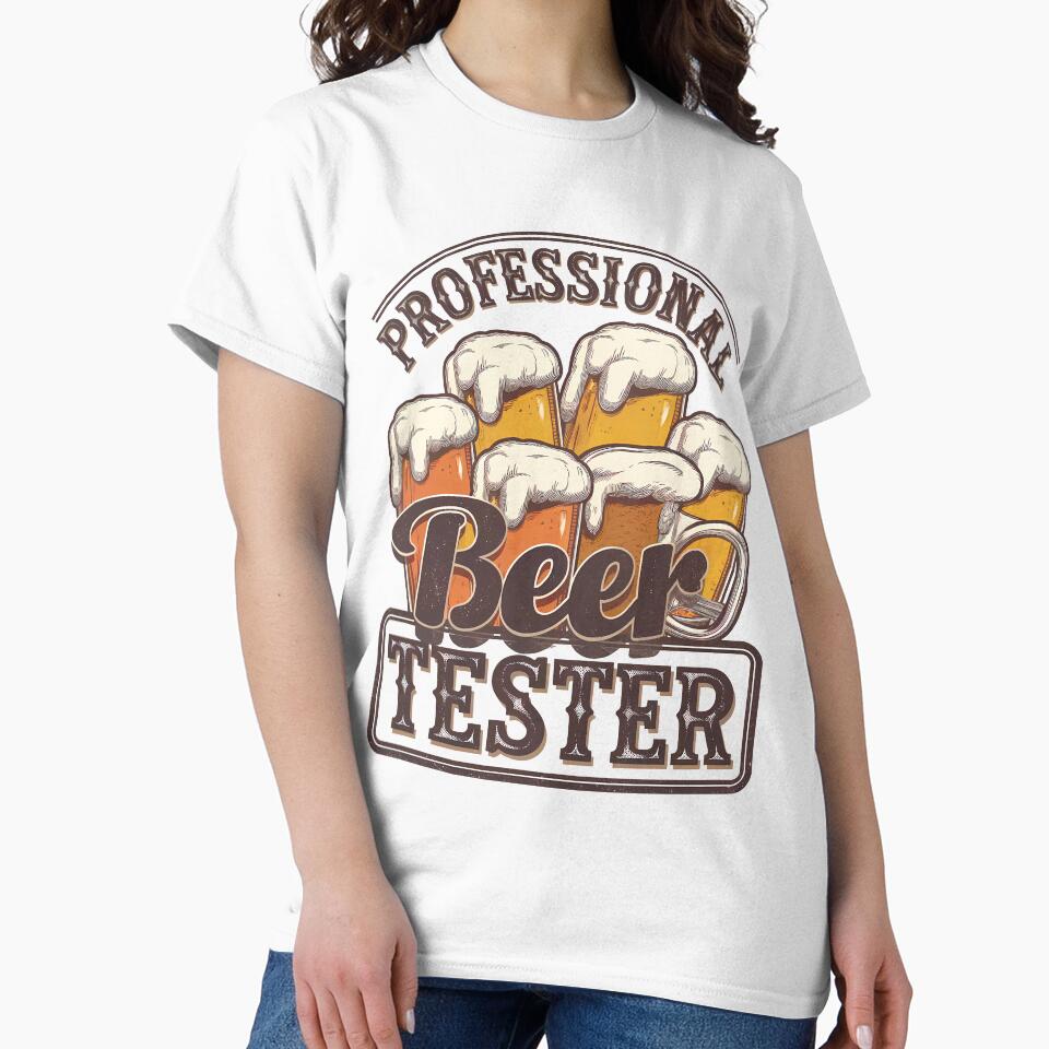 Professional Beer Tester - Funny Beer Lover Design by Aredbox