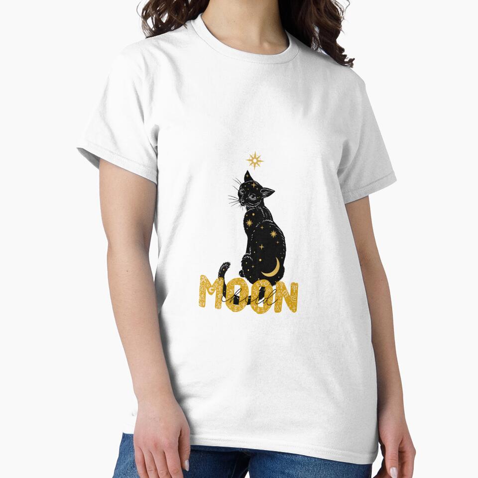 Moon Child Cat by BookishTrove