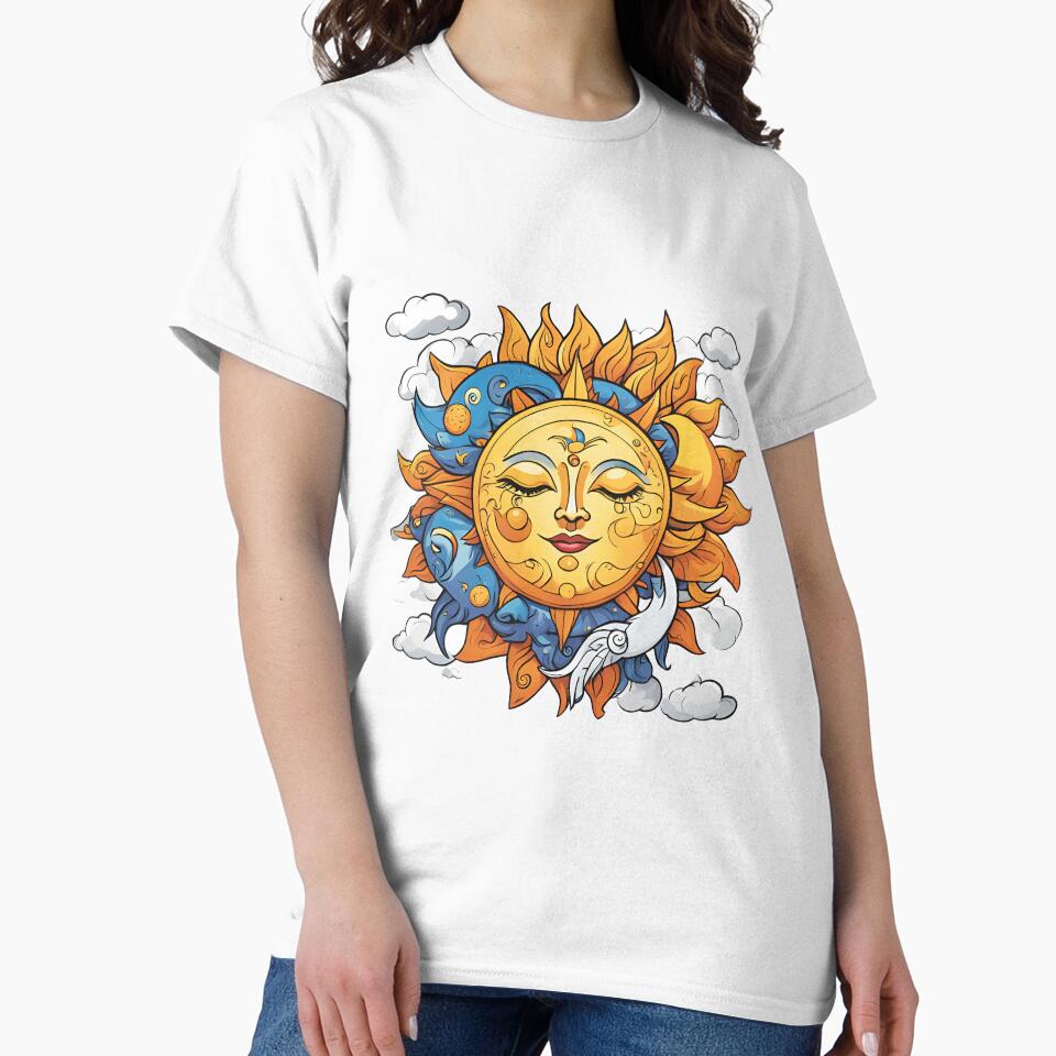 Celestial Harmony: Sun and Moon by muitee