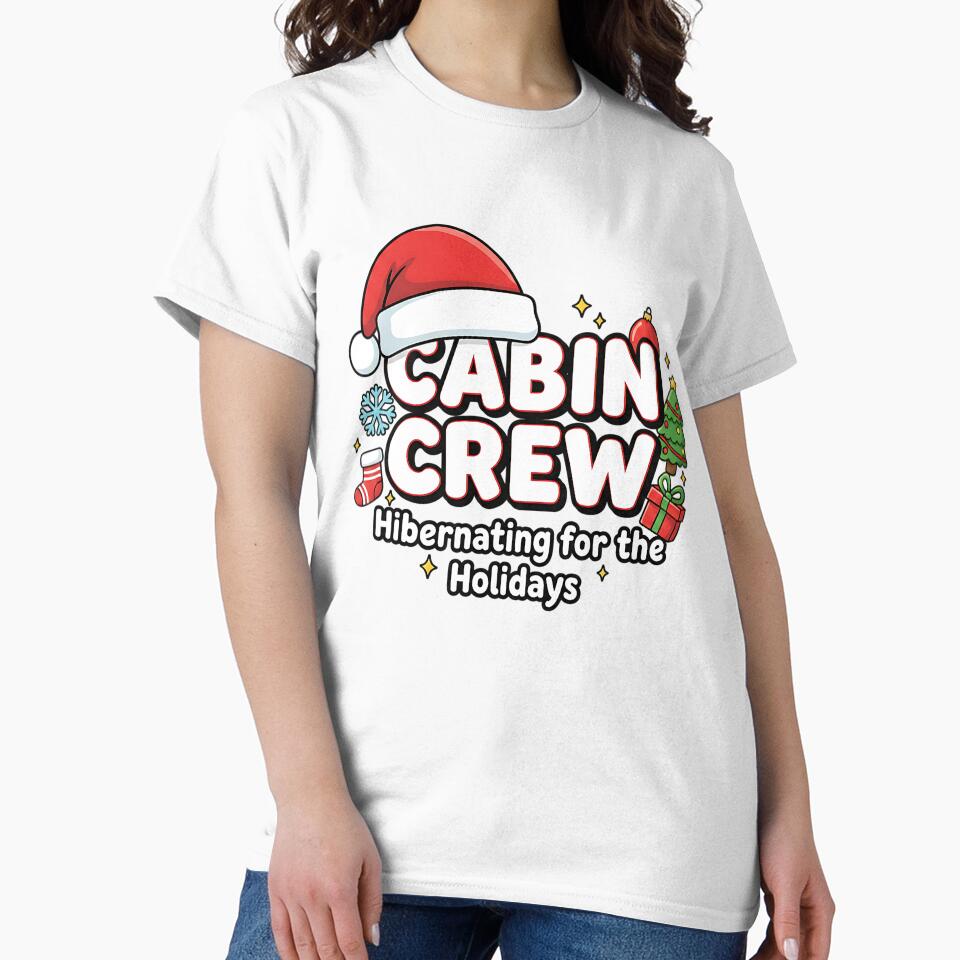 Holiday Cabin Crew Cozy Winter Christmas Artwork by ArtDesignTp