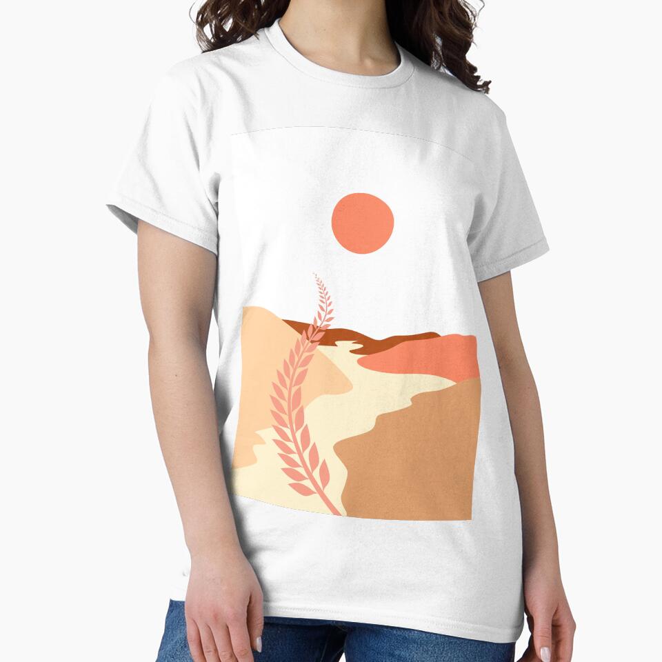 Boho landscape print by ArtInRhythm