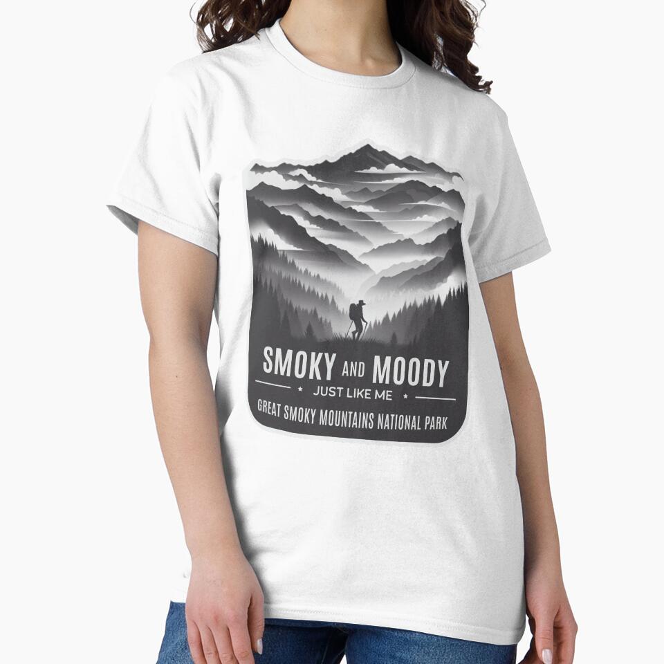 Smoky and Moody Just Like Me - Mountains National Park Humor by KZbubble