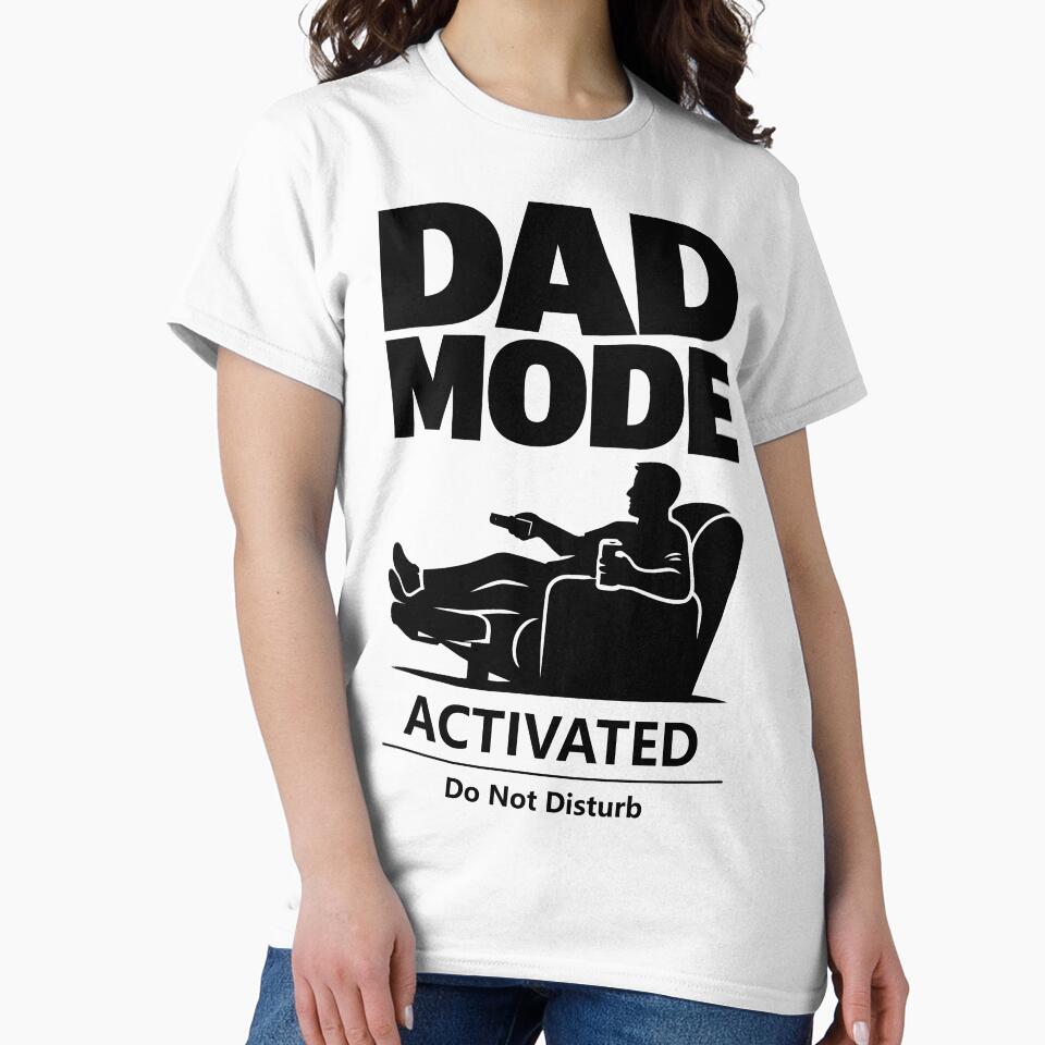 Funny Dad Mode Activated Design by NovaCutCrafts