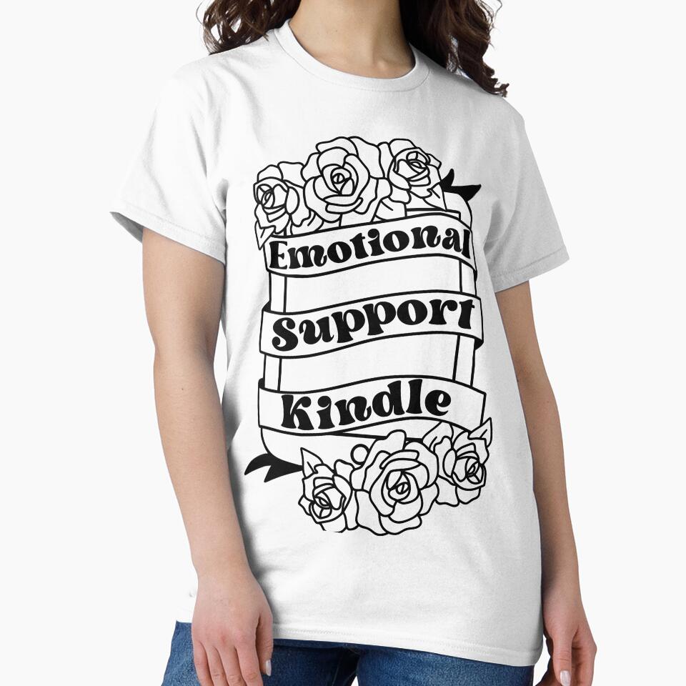 Emotional Support Kindle by fenixjoi