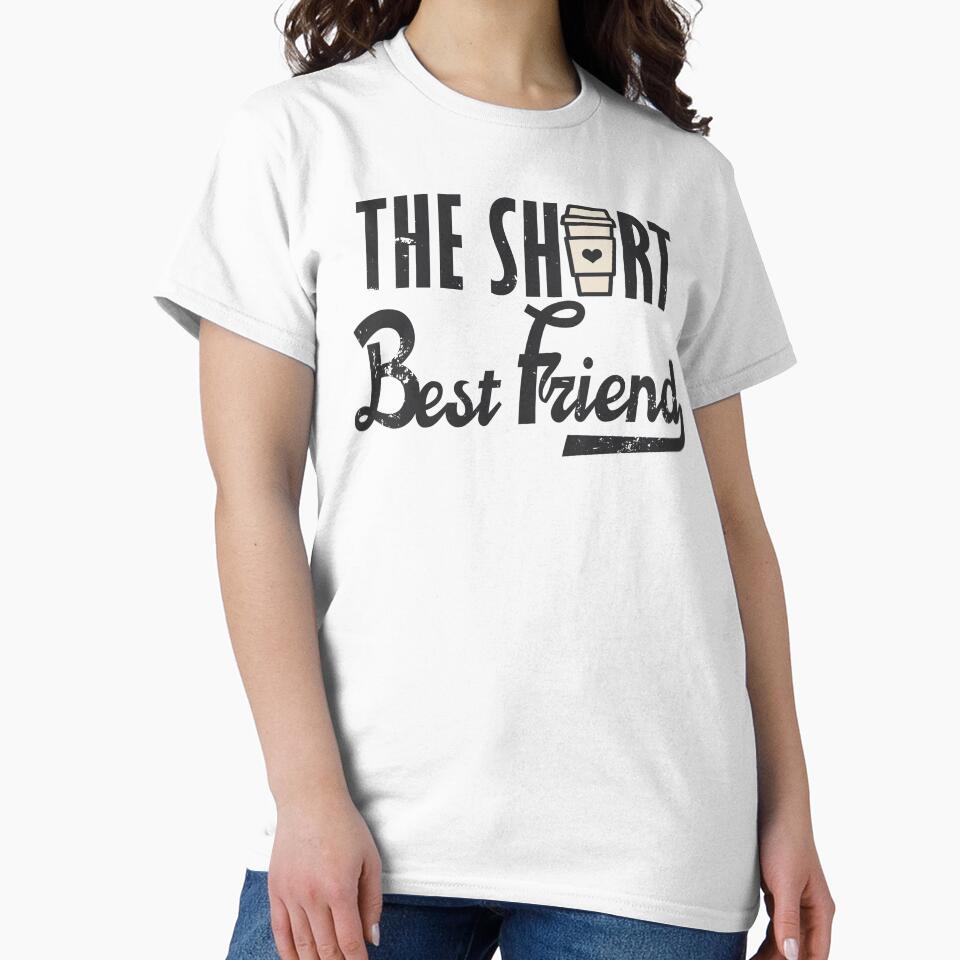 Short Best Friends shirts, Besties Shirt, Best Friend Gift, Best Friend Shirts, Best Friend Gifts, Best Friends Tshirts, Friends Shirts by TonySpencer