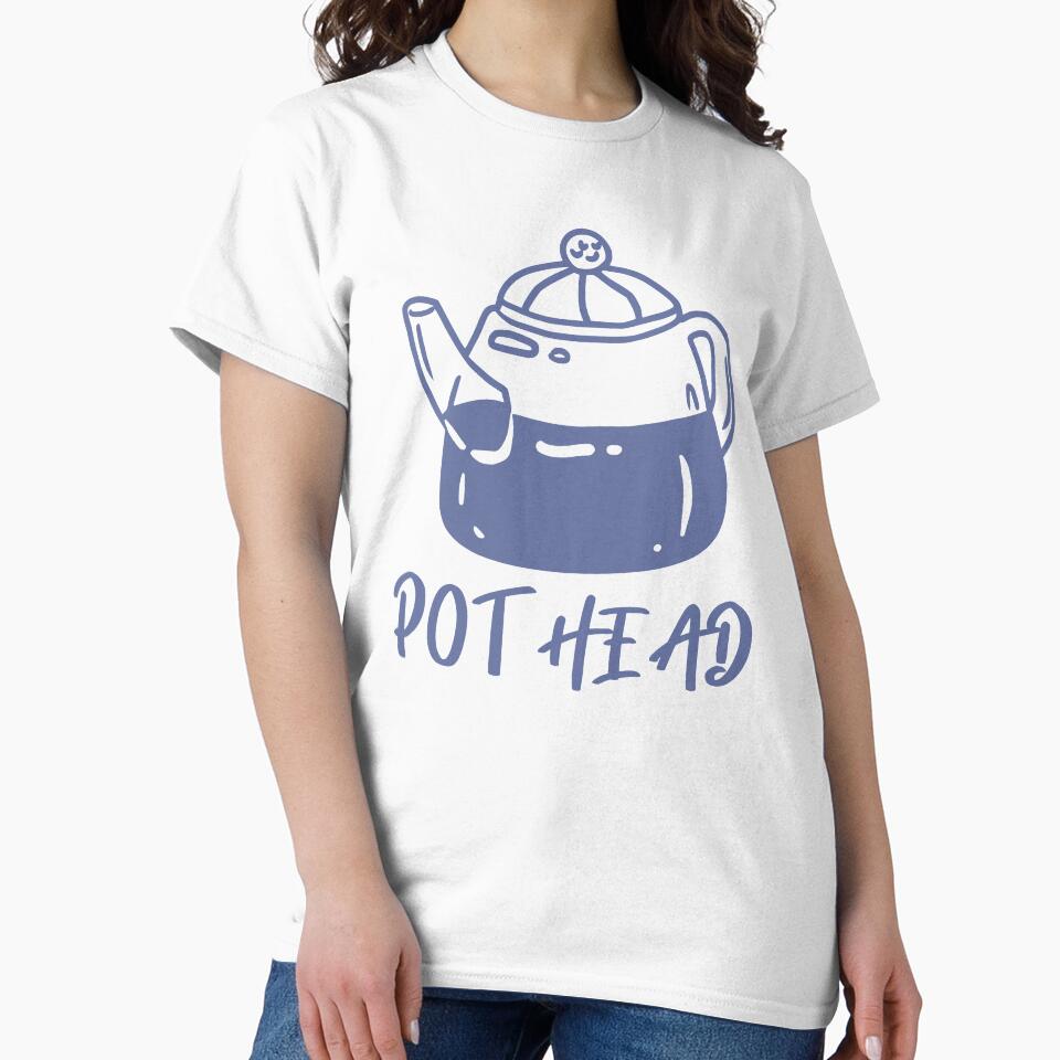 Pot Head design for coffee lovers by PunMan Army