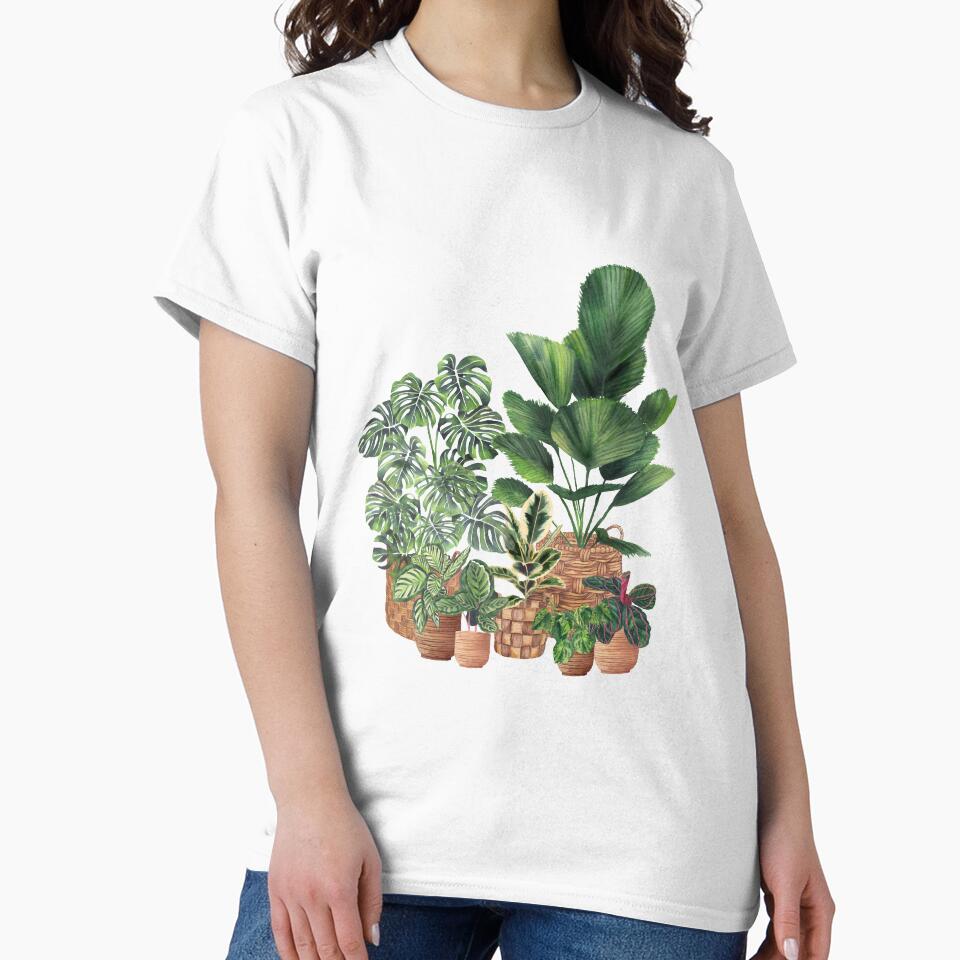 House Plants Art by Ana Moguš