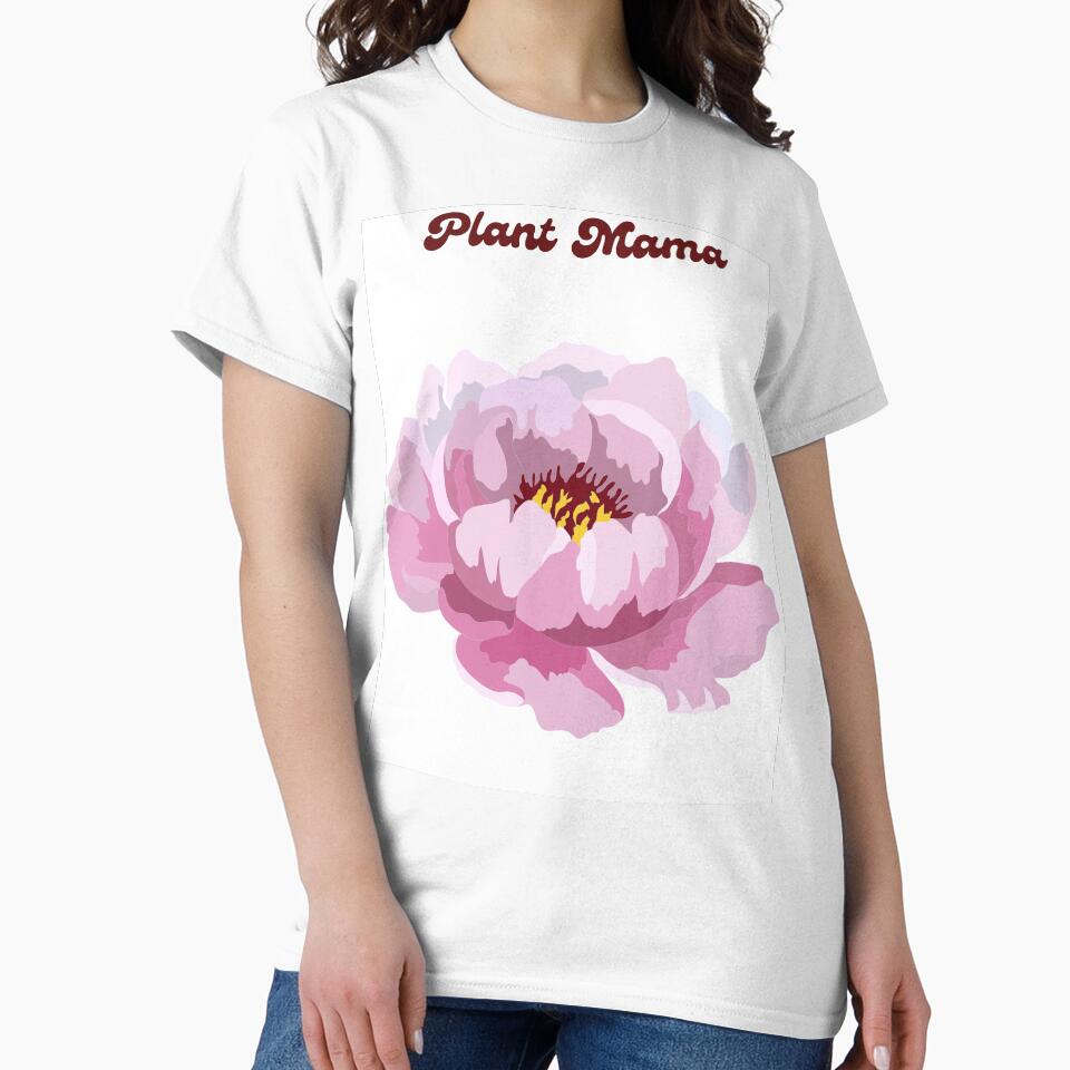 Plant Mama Cute Boho Flower Aesthetic by BATU2019