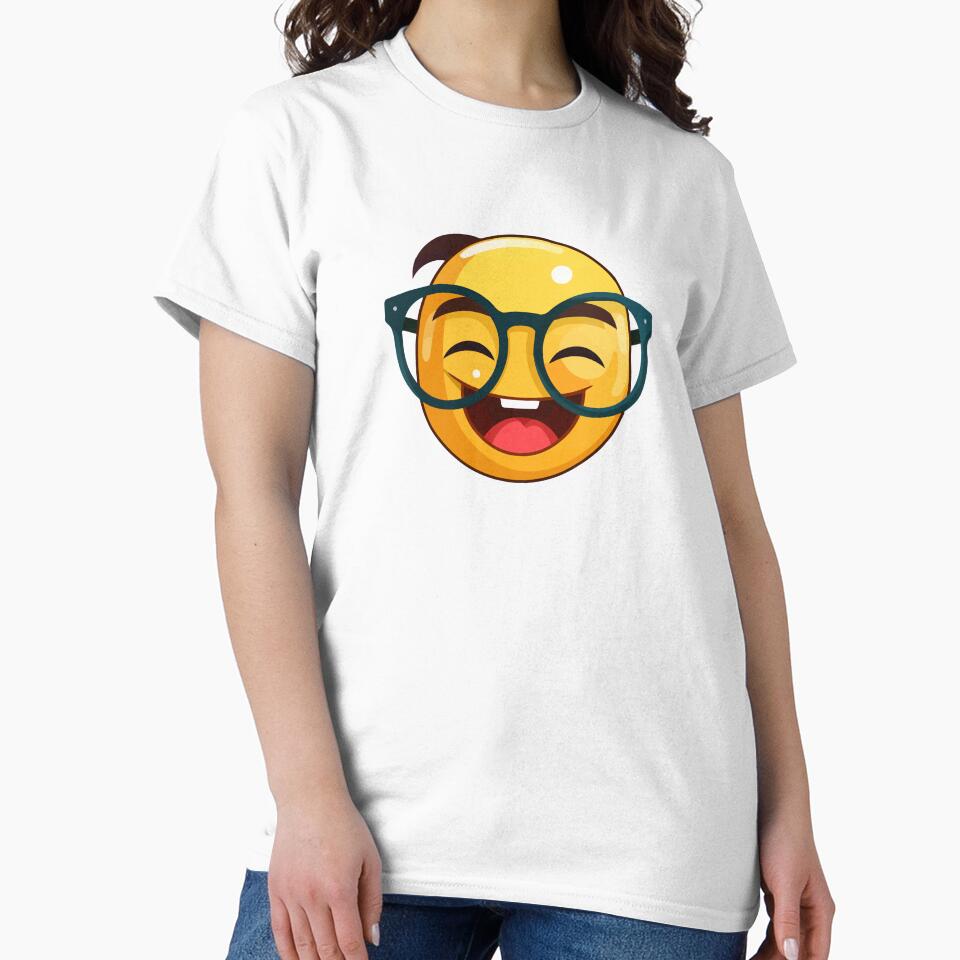 Goofy Ahh Smiles, nerd face emoji by Artwyz