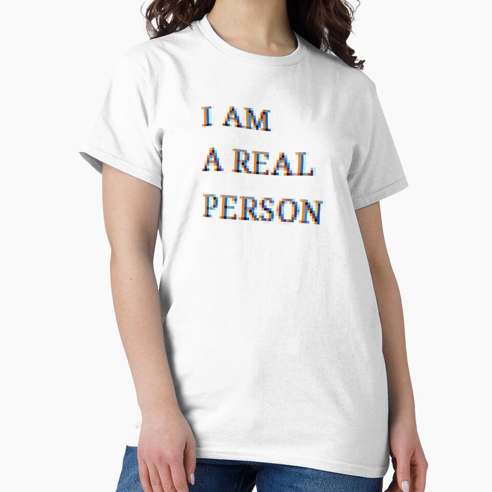 I am a real person pixelated by International T-Shirt Conglomerate (ITSC)