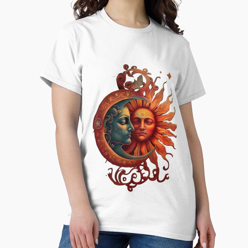 Celestial Sun and Moon by CMooreWorx