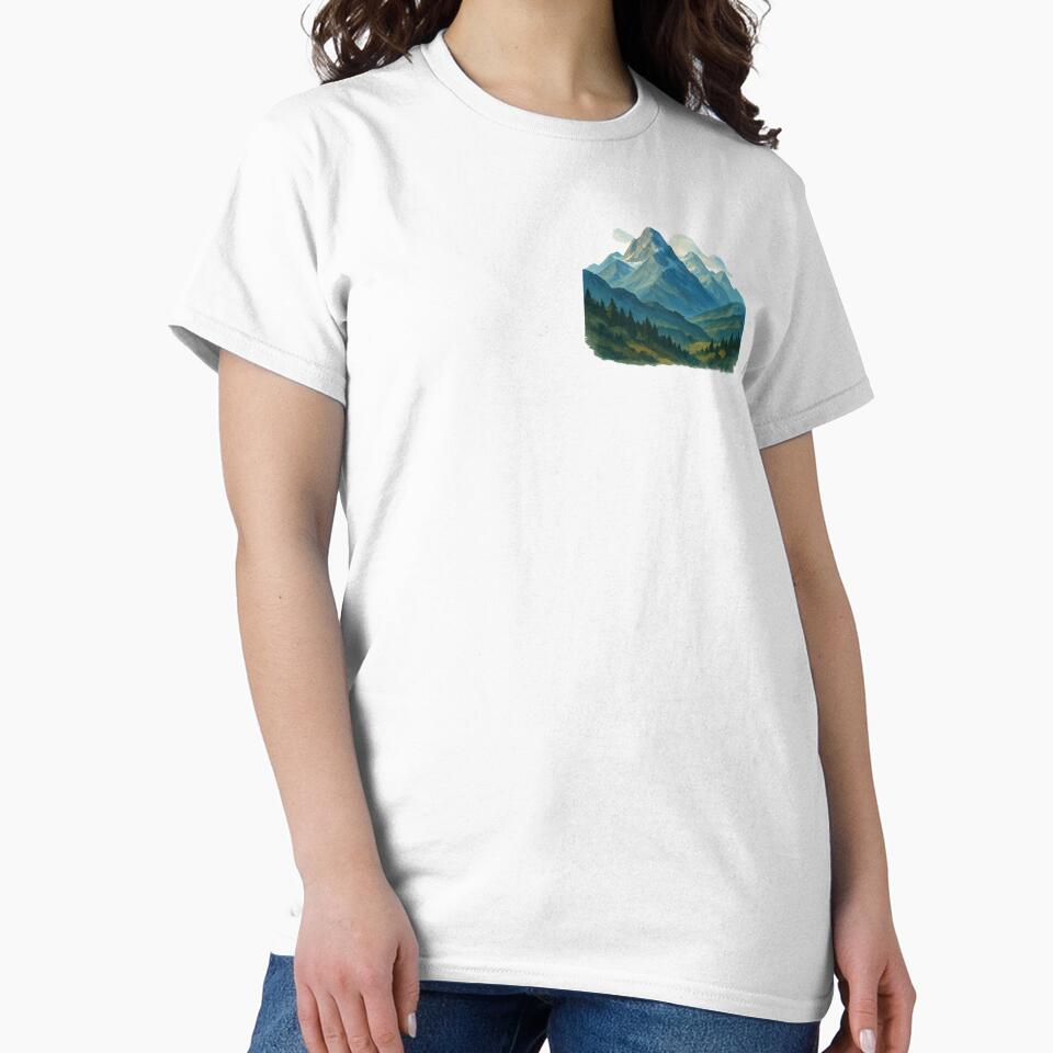 Mountain Landscape – Scenic Nature Art for Outdoor Lovers by CreativeThoughts