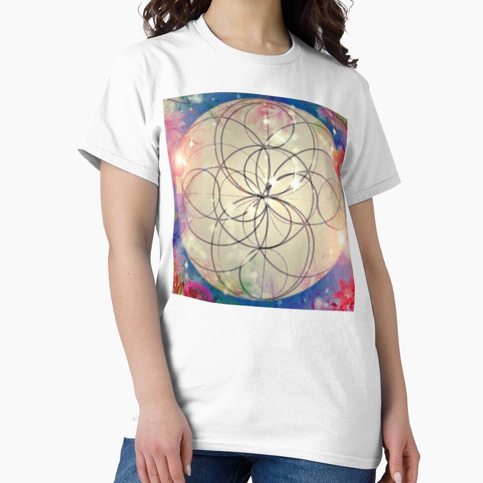 Sacred Throat Chakra Mandala by imye designs by Maja Manitoba