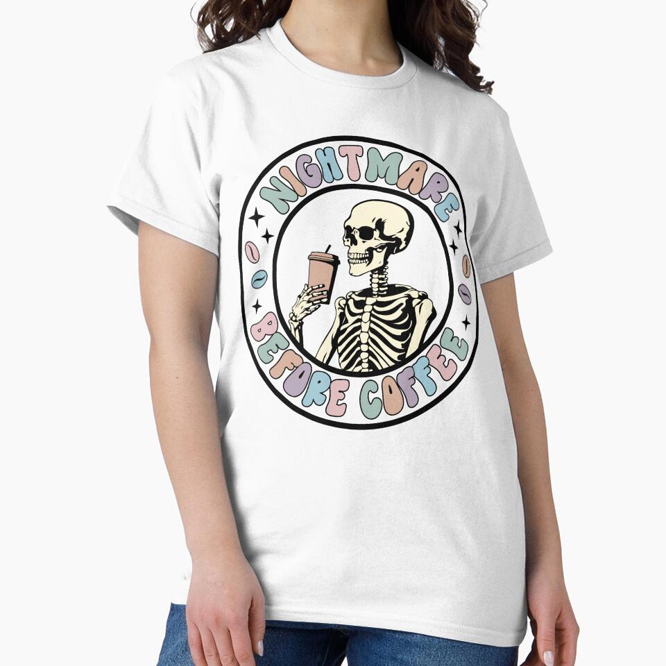 Nightmare Before Coffee by Graphic Daisy