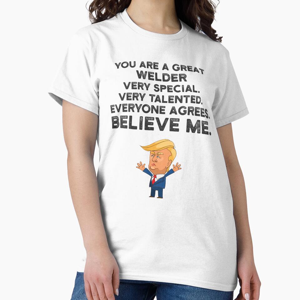 Welder Funny Trump by UneDesigns