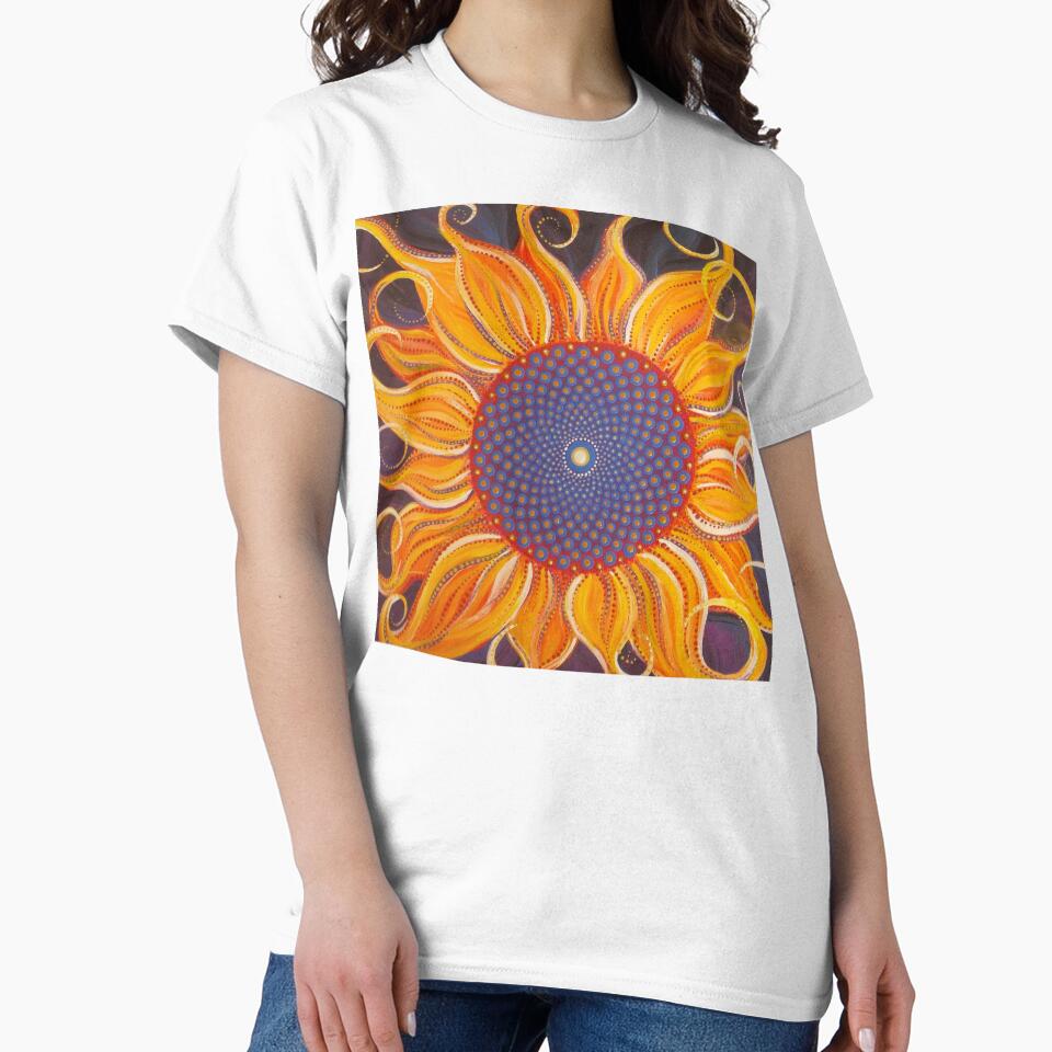 Sacred Geometry Wildflower by Kaila Lance