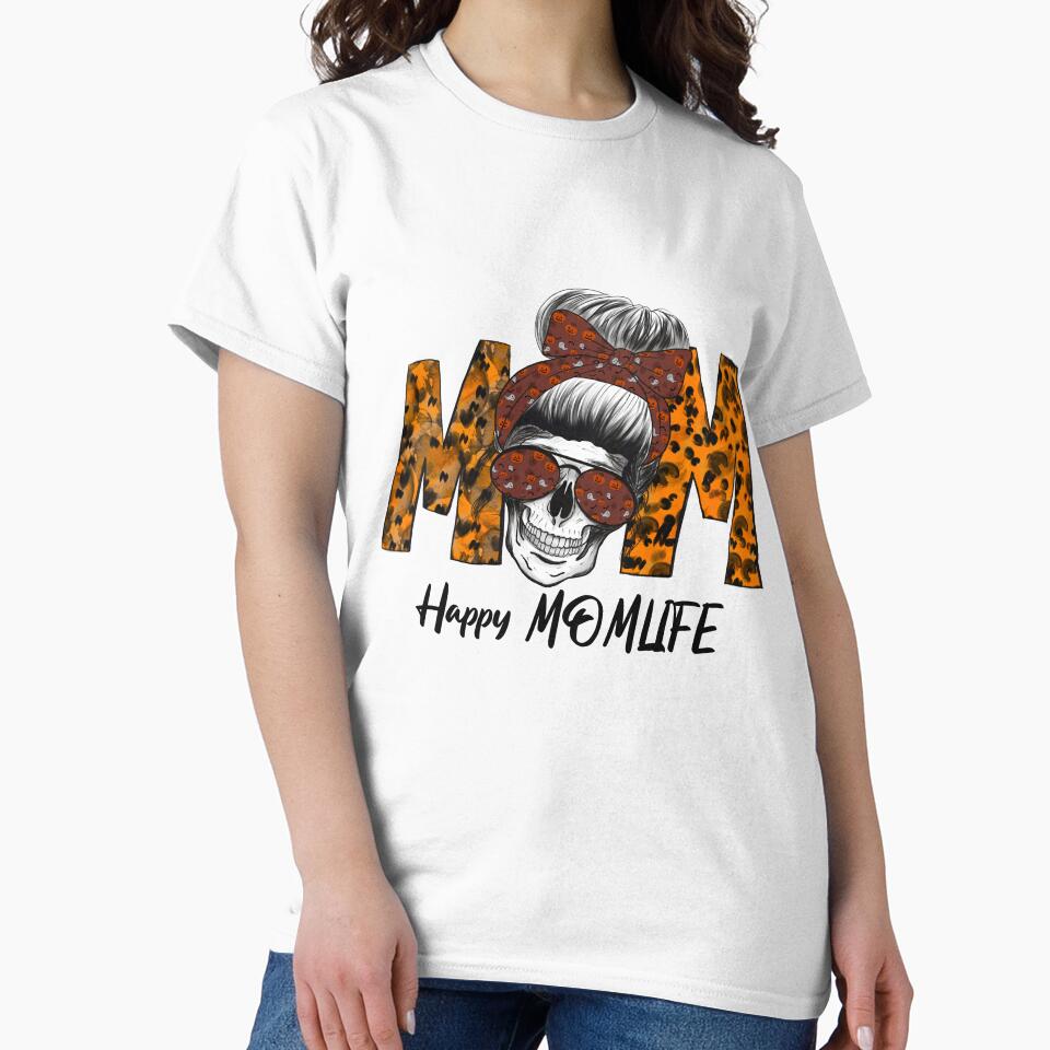 Mom Life Skull For Women by Inkwell-TikNik
