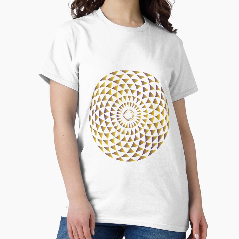 Mandala Torus Gold by Tsveti Dinkova