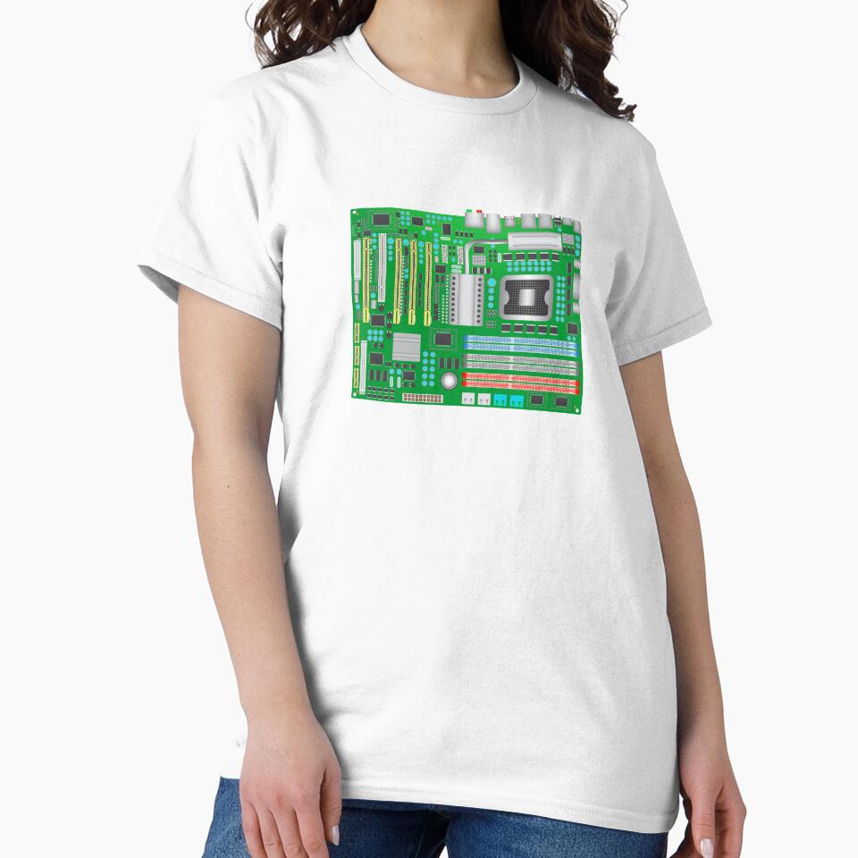 Classic Computer Mainboard for Geeks by dcohea
