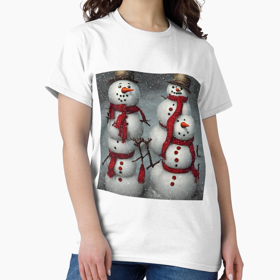 Christmas Snowmen by Planetporridge
