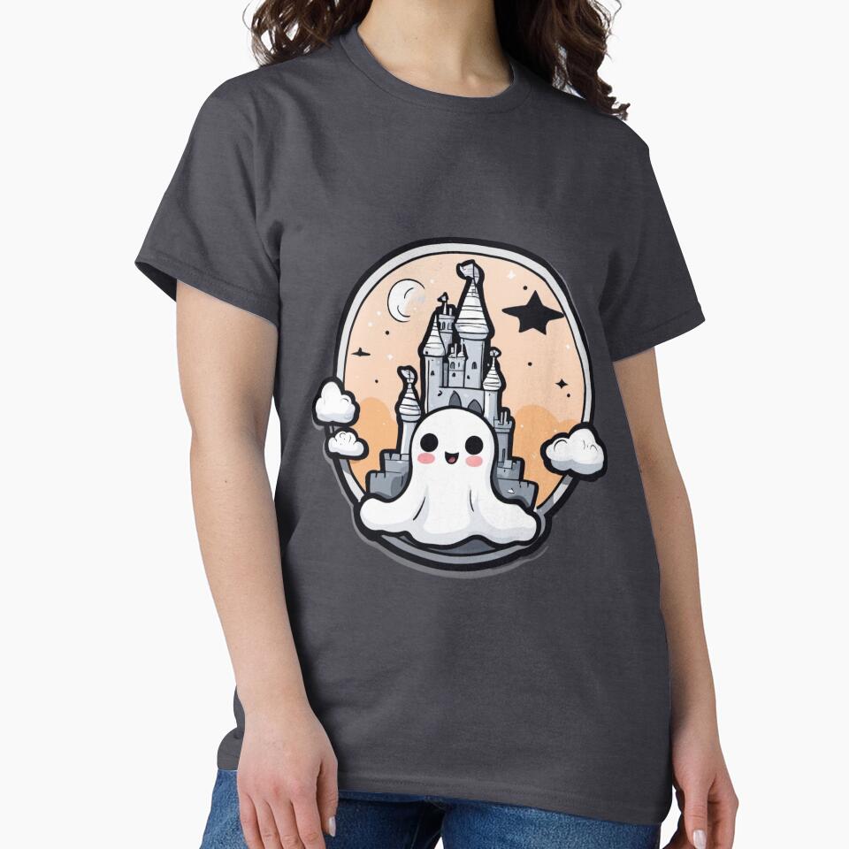 Cute Ghost and its Haunted Home by chrismaecanes