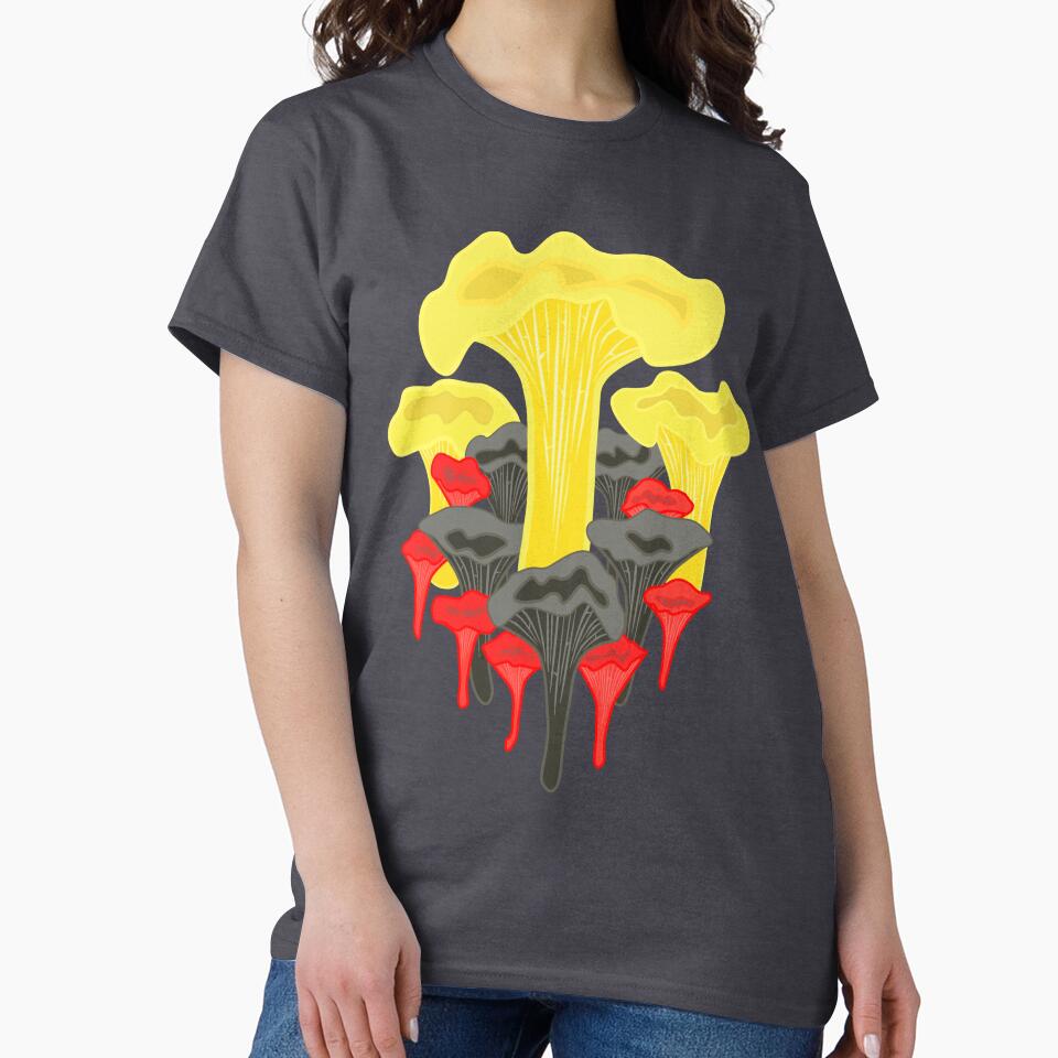 Chanterelle Forest by uduforuDesigns