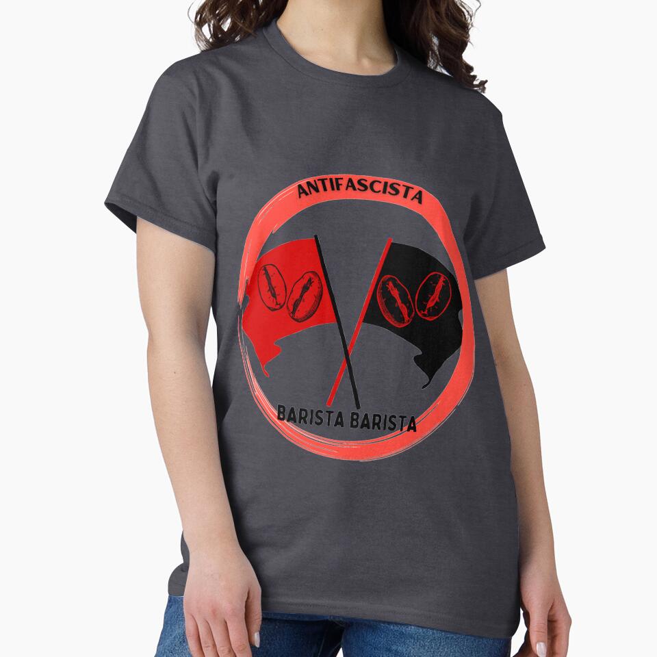 Antifascist Barista by CanaryParadise