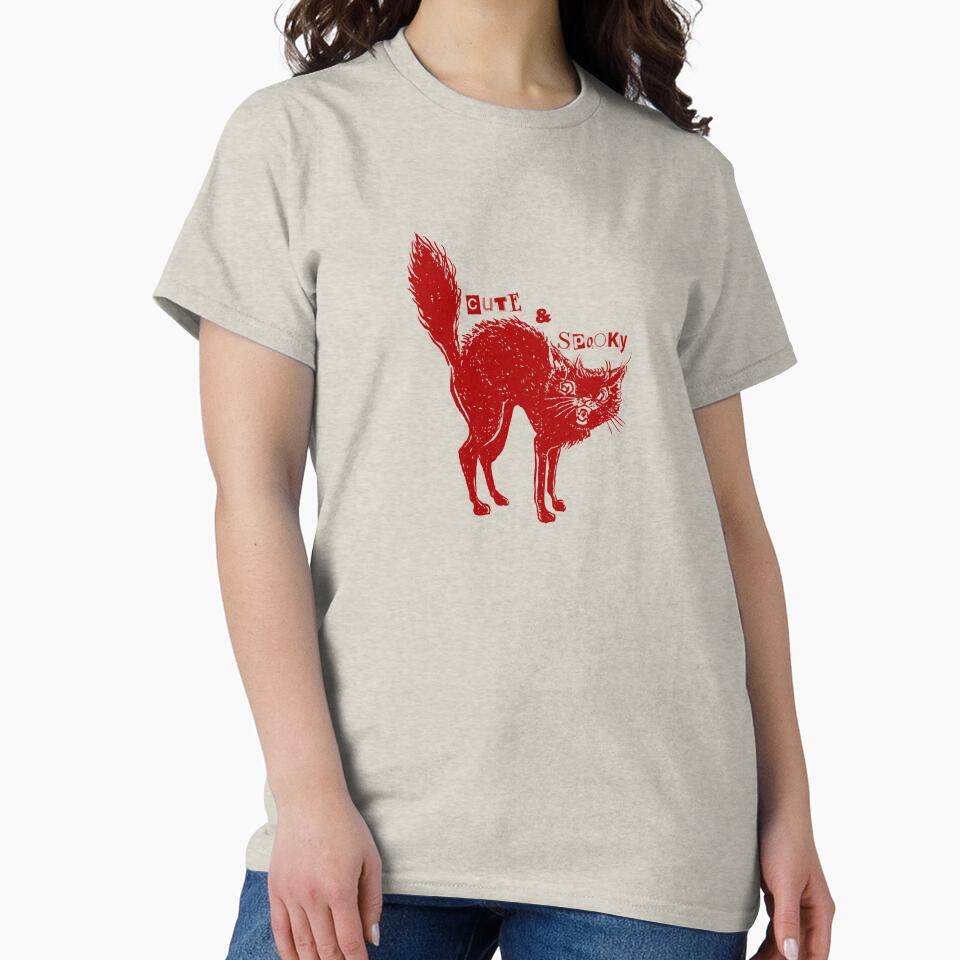 Cute and Spooky Red Cat by MystiqueButique