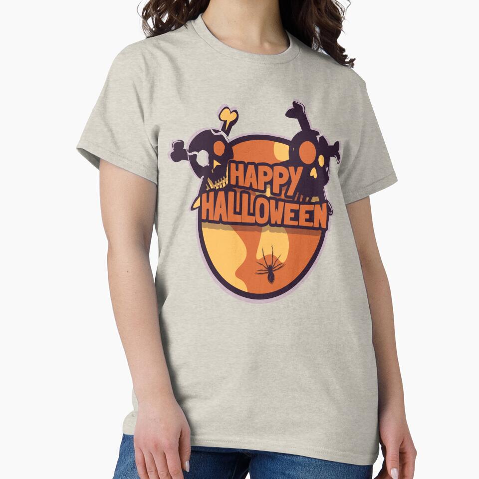 Halloween Skeleton Shirt by FOR U & HER