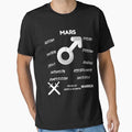 Mars Planet Astrology Symbol Horoscope (Dark Version) by ZODIARA