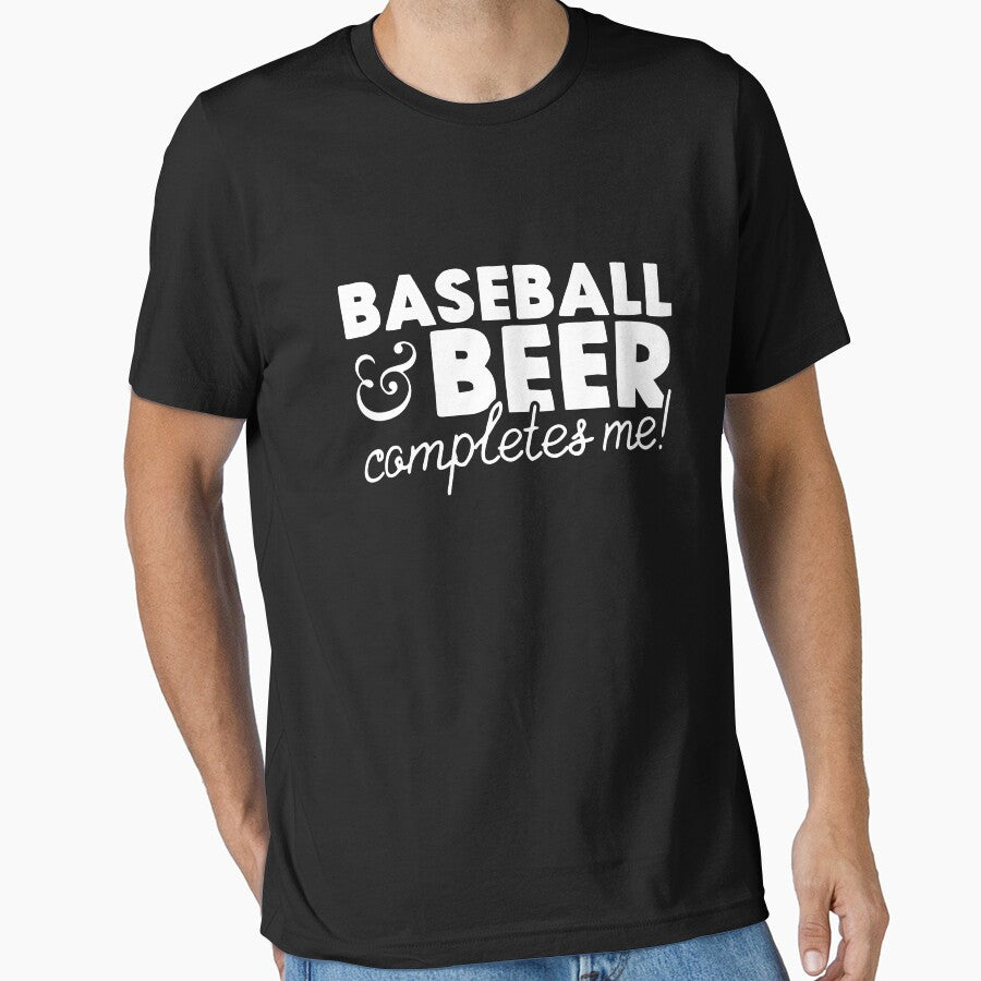 Baseball & Beer Completes Me by Danny Cuevas