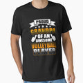 Grandpa Shirt Proud Grandpa Of An Awesome Volleyball Player by thuthuatna