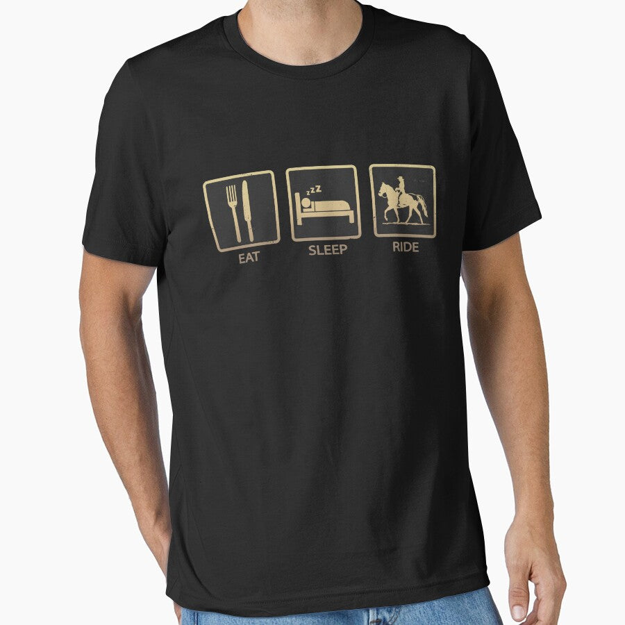 Eat Sleep Ride Horse Canter by PulpyCrap