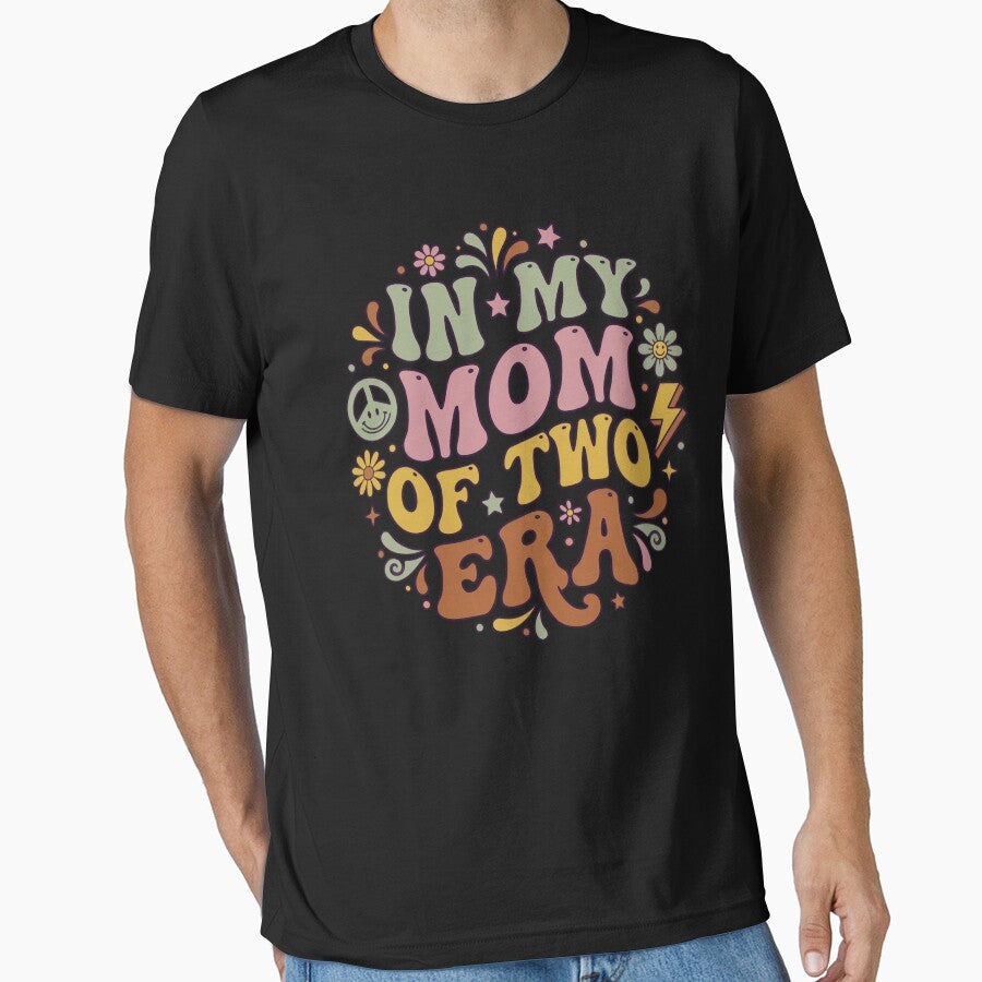 in My Mom of Two Era Mama of 2 Funny Mothers Day Joke by OlakunleOloroz