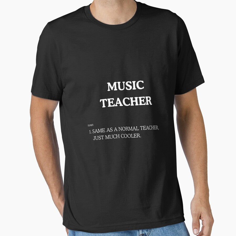 "Cool Music Teacher" Tee Shirt by work-at-tire
