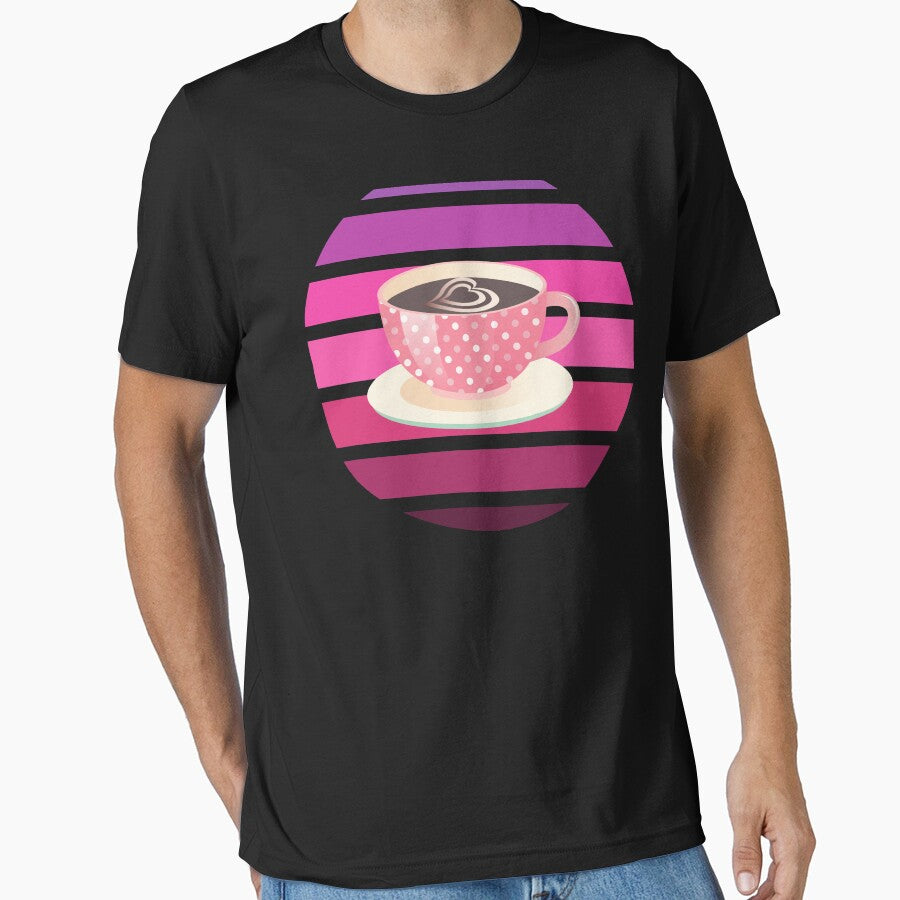 Coffee Vintage Retro Sunset by crazycoffeefan