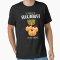 Not Coming Hanukkah Food Menorah Sufganiyot print by jakehughes2015