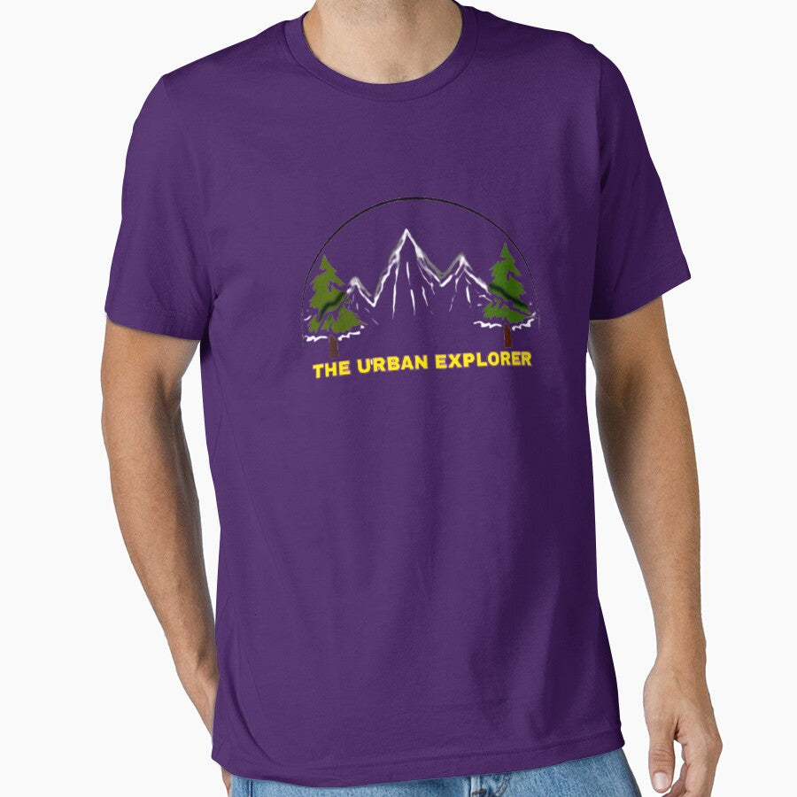 Premium Mountain Adventure Badge - Minimalist Explorer Aesthetic by The Urban Explorer