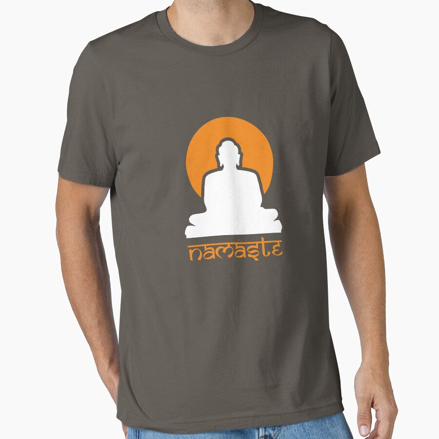Buddha Rising Sun Namaste by Vanover Designs