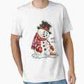 Well Shit Melting Snowman Christmas Humor by RDGNR