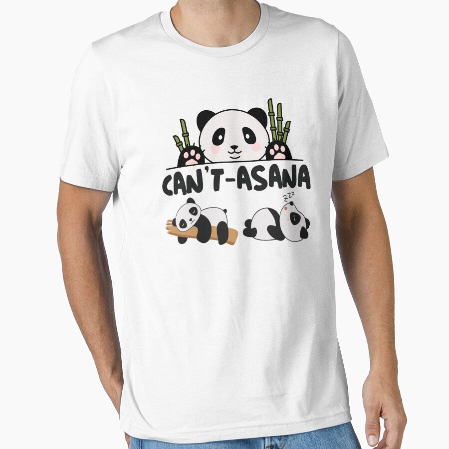 CAN'T-ASANA Panda Yoga by LyricsWear