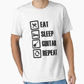 eat sleep guitar repeat guitarist gifts by SwifTech