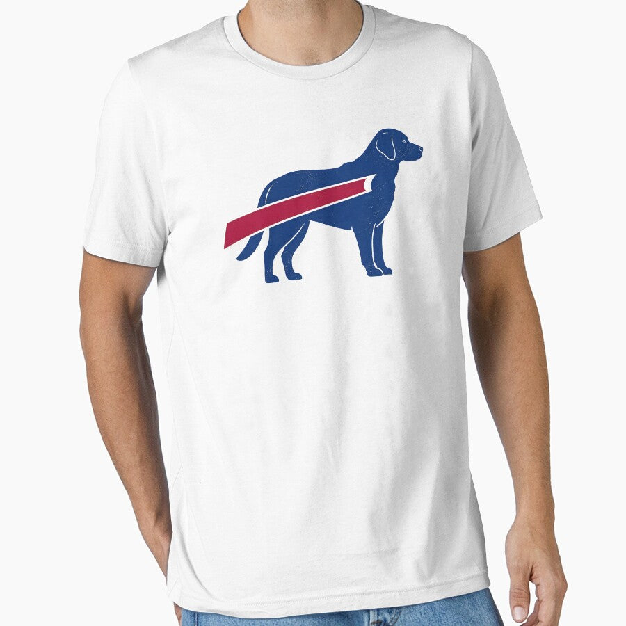 Buffalo-Bills Tshirts Vintage Bills Football Dog Dad by Dibarassi