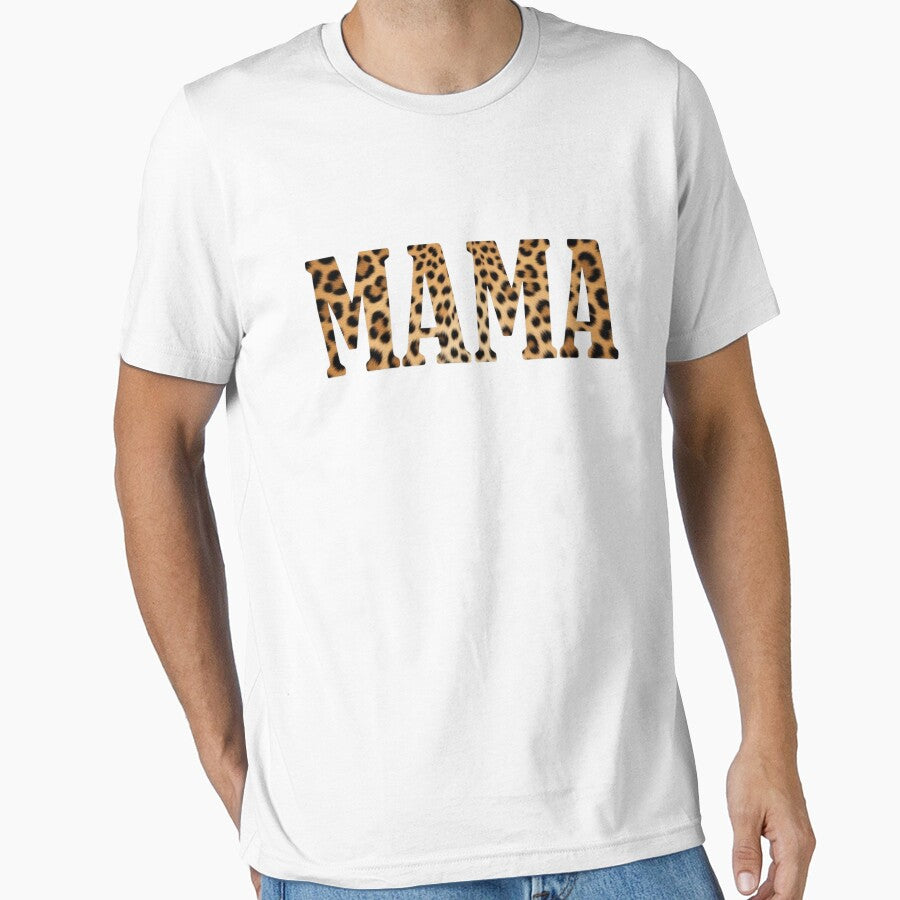 Leopard Print MAMA - Trendy Animal Print Mother’s Day Graphic by GenZFashion000
