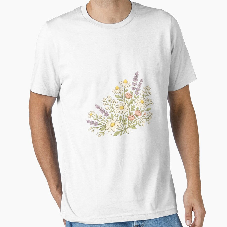 Wildflower Bouquet Illustration by DigiHouse
