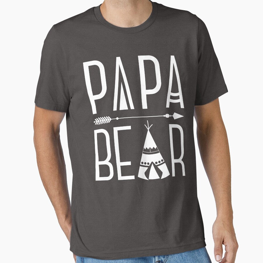 Papa Bear T-shirt by LiqueGifts
