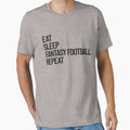 Eat Sleep Check My Lineup Repeat Fantasy Football Gear by DynamicDesign