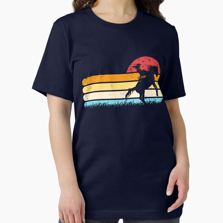 Retro Cowgirl Bucking Bronco Rodeo Retro Wrangler Cowgirl Gear by DynamicDesign