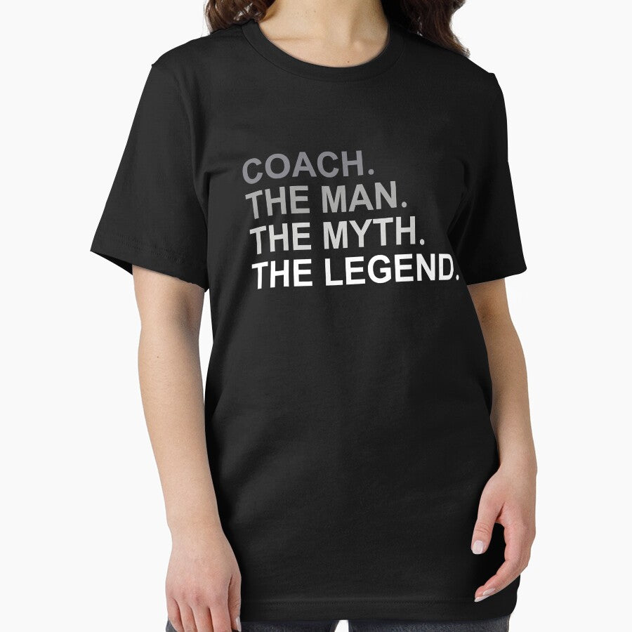 Coach The Man The Myth The Legend Funny Baseball Coach Gift by MichelSorour