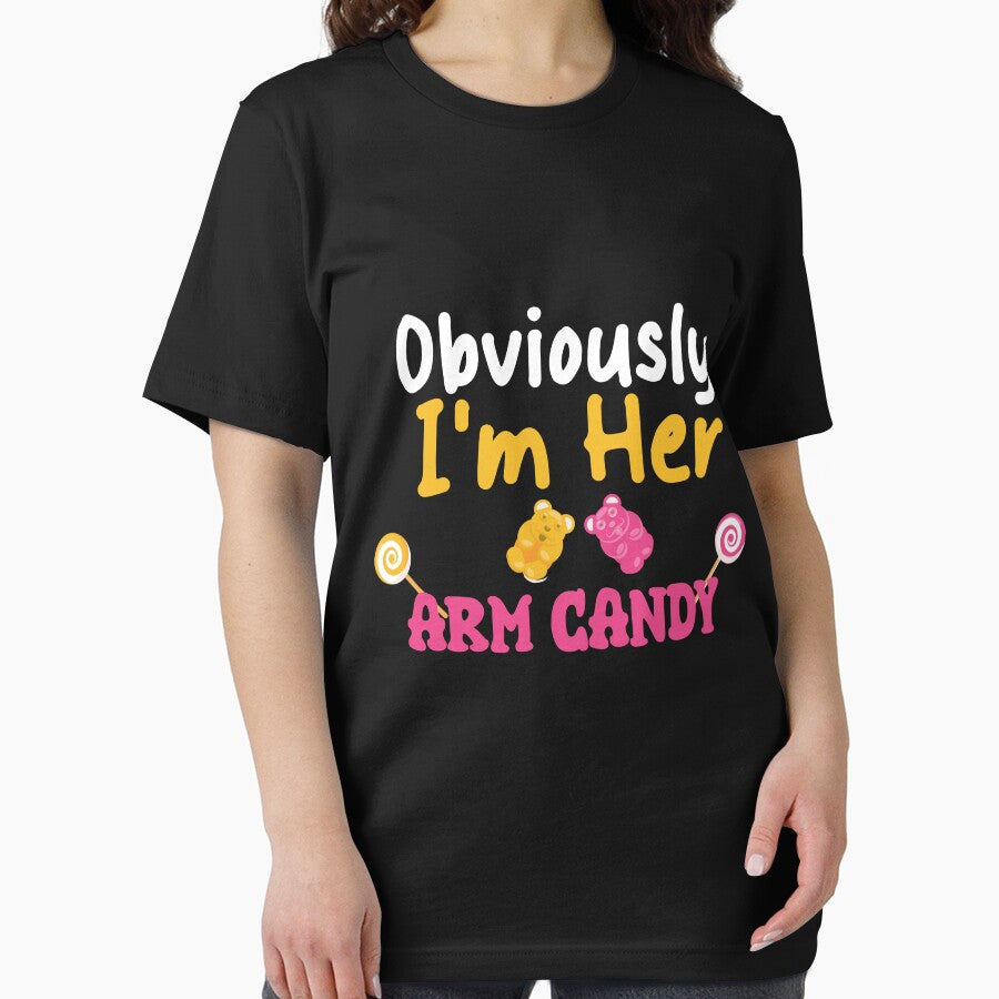 sarcastic saying, obviously, i'm her arm candy funny quote by TownDesigns